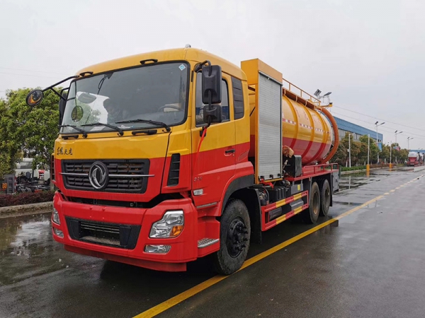 東風(fēng)天龍21方 清洗吸污車